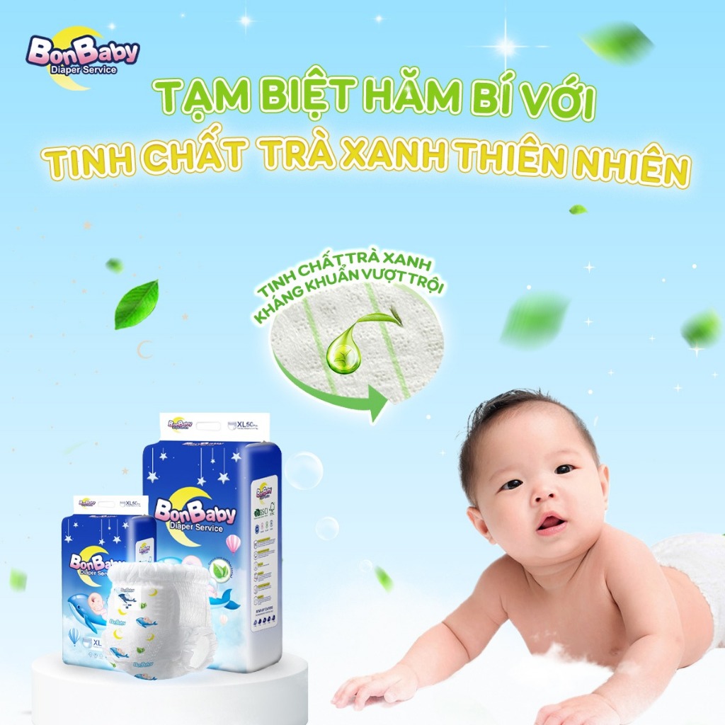 Tinh Chất Trà Xanh Trong Bỉm Có An Toàn Với Da Bé Không?