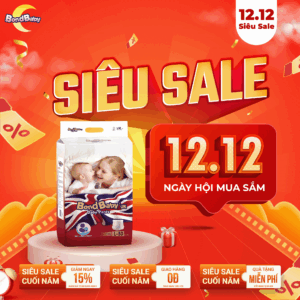 Siêu sale 12.12 bỉm Bondbaby UK - True Clean | Tã bỉm Bonbaby, Bỉm Bondbaby UK - True Clean, Bỉm Bonbaby Cá Heo