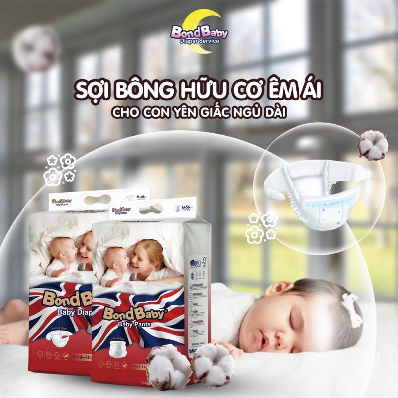 Bỉm Bondbaby UK – Tiêu Chuẩn Anh Quốc Cho Làn Da Nhạy Cảm Của Bé